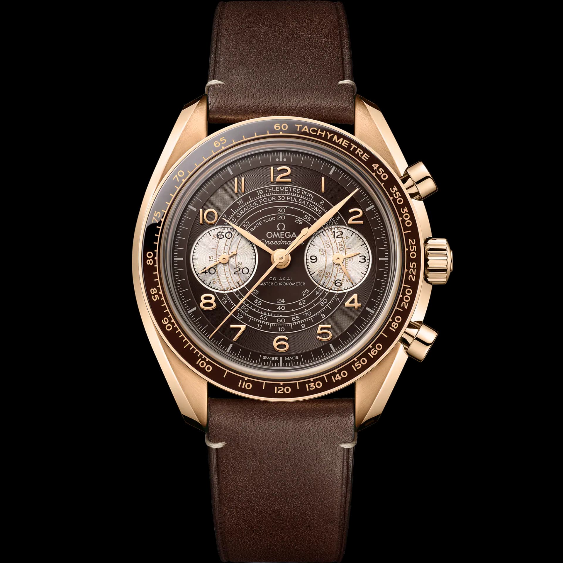 Omega Speedmaster 43 mm — bronze gold