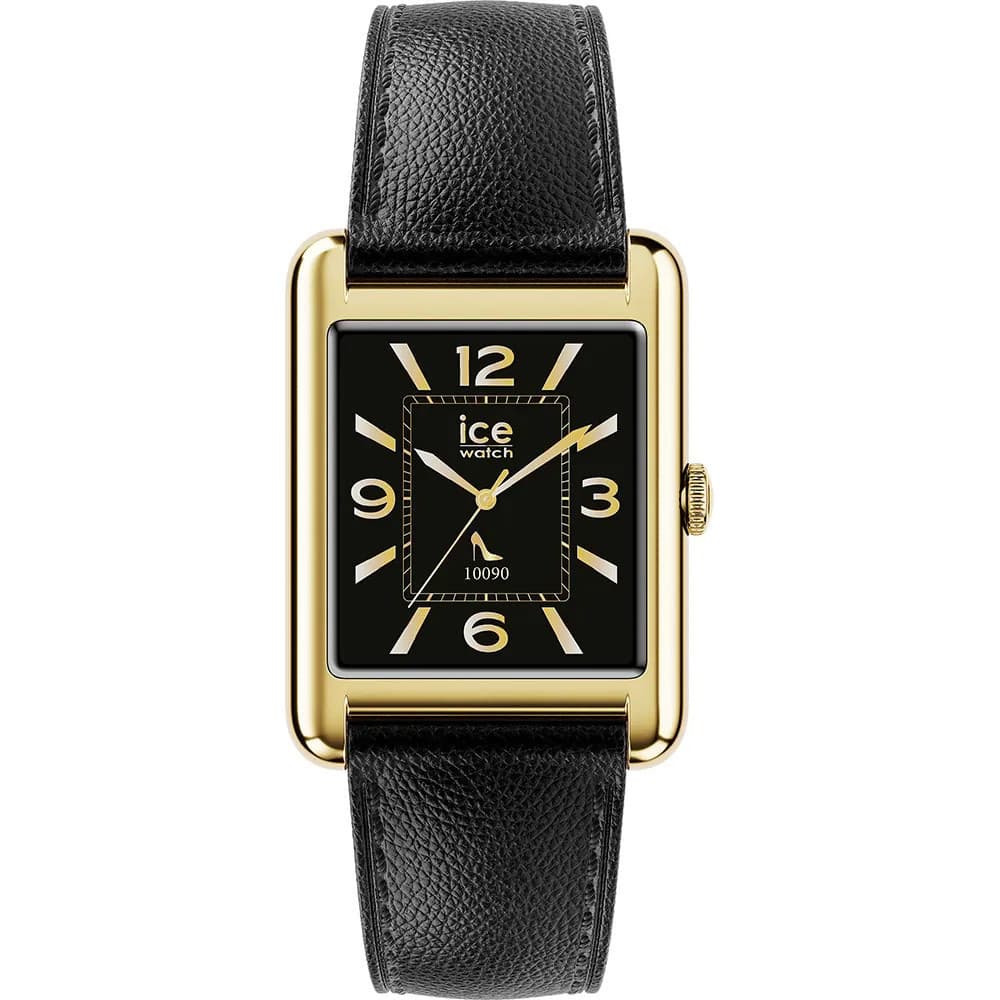 Ice Watch Montre Connectée Ice Watch Collection Ice Smart TKS 2.0 en Cuir Noir