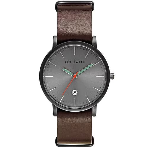 Ted Baker Montre Homme TED BAKER en Cuir Marron Etanche