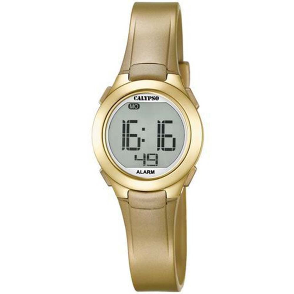 Calypso Montre Calypso en Plastique Doré