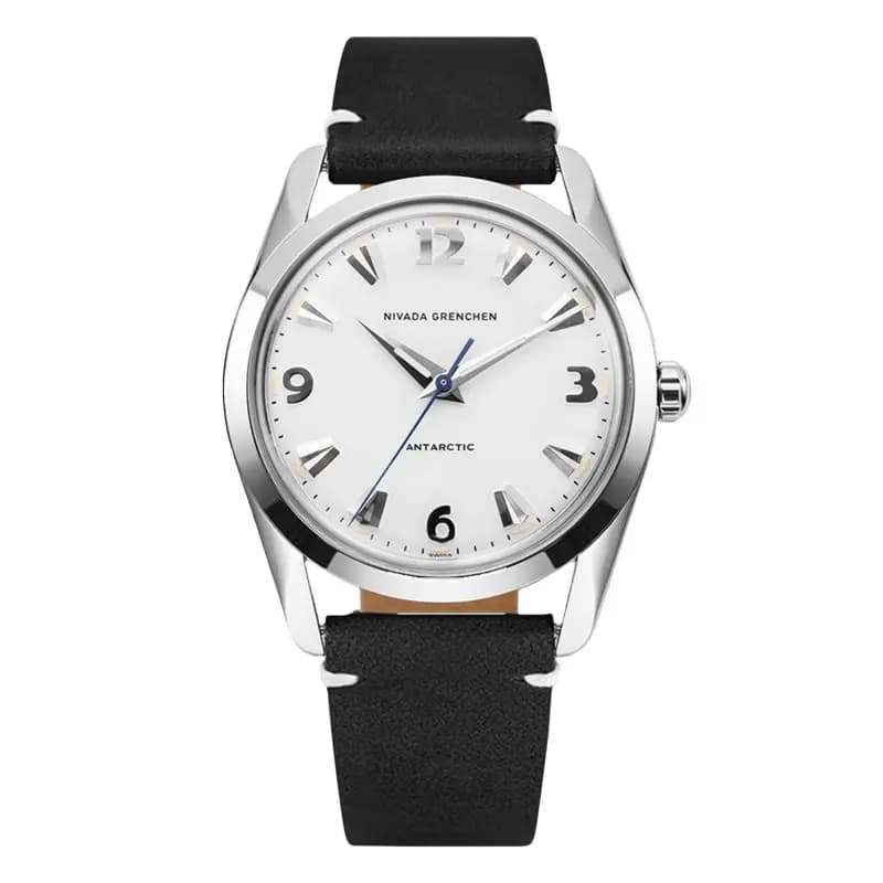 Nivada Grenchen Montre Antarctic 35mm White Luminova 35005M