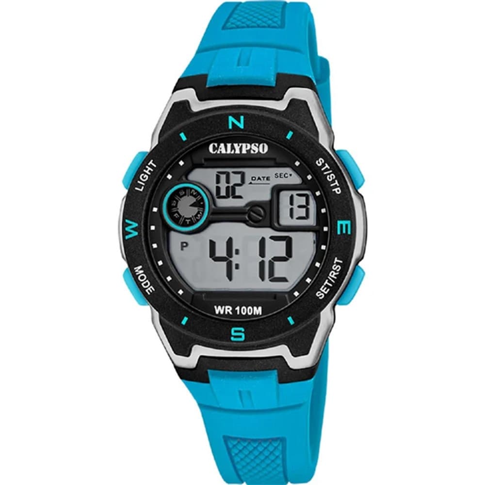 Calypso Montre Calypso en Silicone Bleu