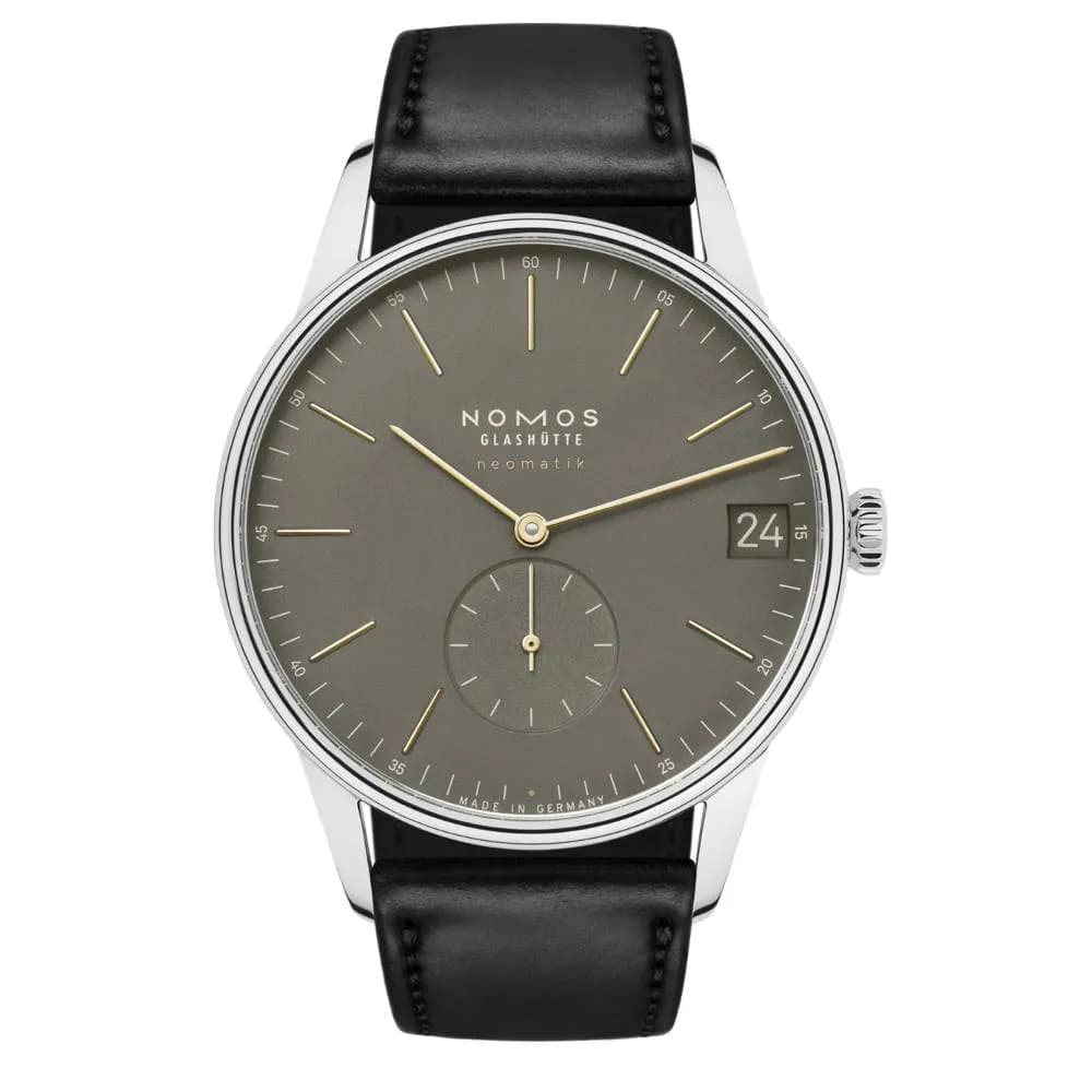 Nomos Orion neomatik 41 date olive or