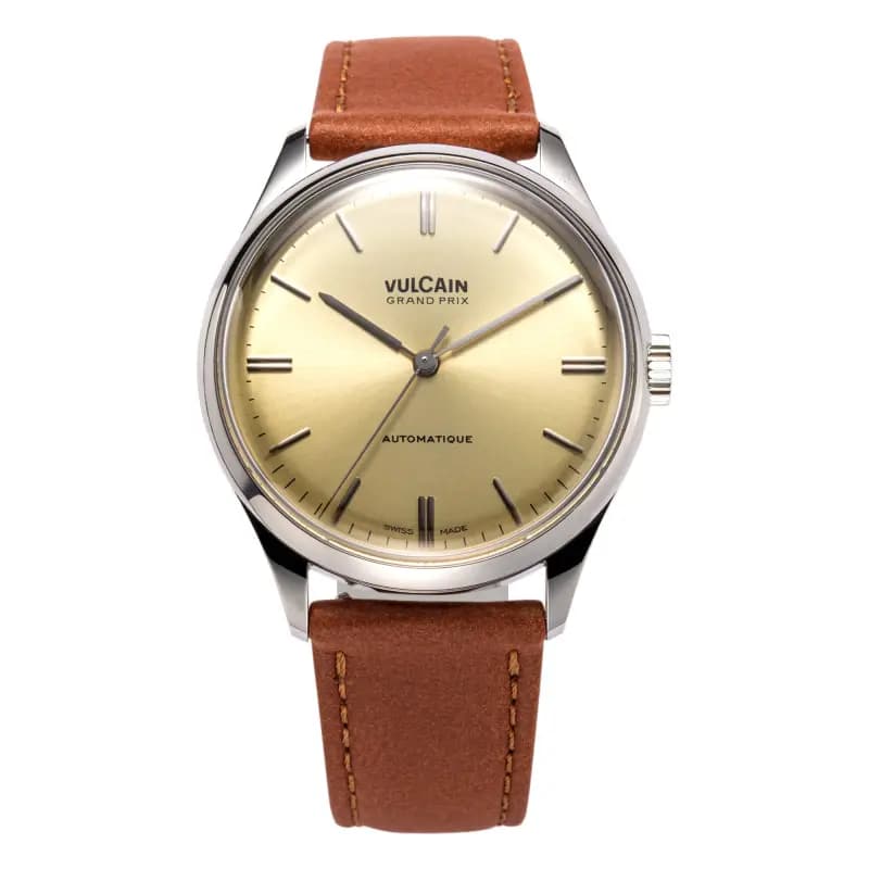 Vulcain Montre Grand Prix 39mm Champagne