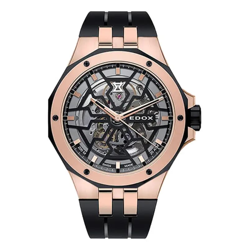 Edox Montre Delfin the Original Mecano Automatic 85303-357RN-NRN