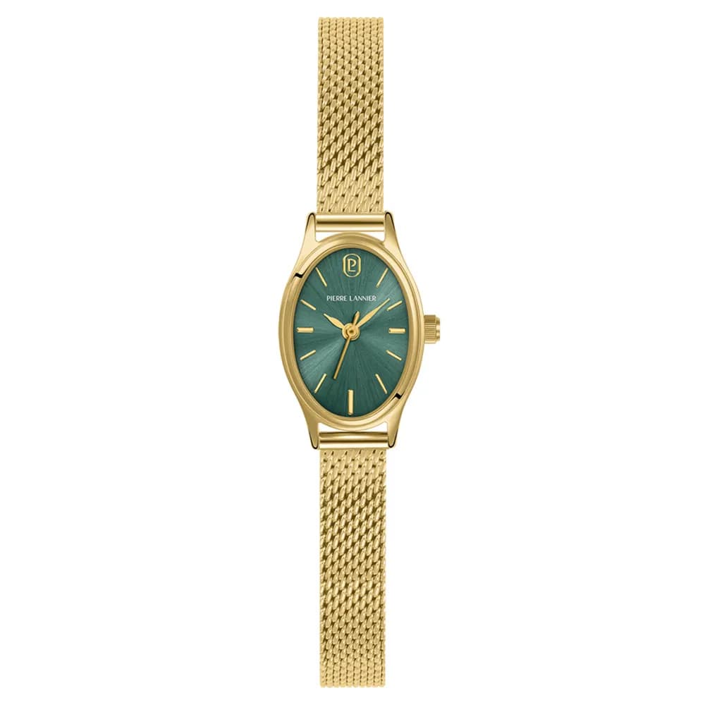 Pierre Lannier Montre quartz Femme Ovalia Vert