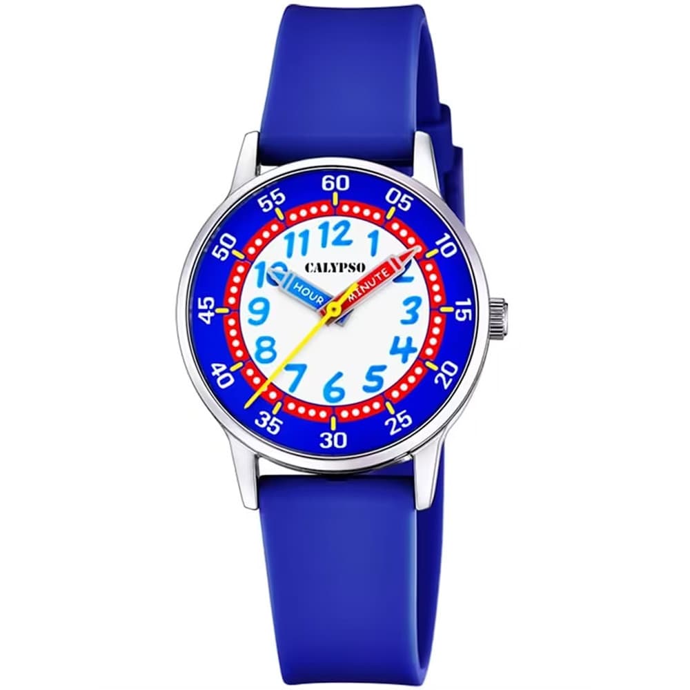 Calypso Montre Calypso Collection My First Watch en Silicone Bleu