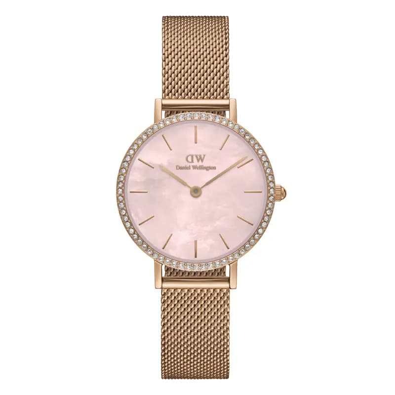Daniel Wellington Montre Petite Lumine Bezel Melrose Pink MOP DW00100663