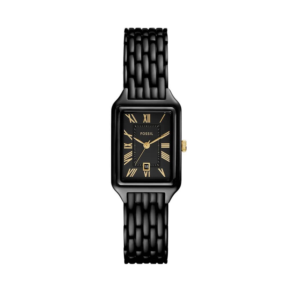 Fossil Raquel — boîtier noir