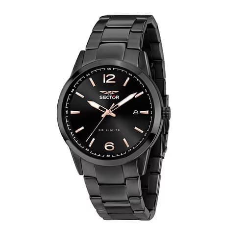 Sector Montre Homme SECTOR en Acier Noir Etanche