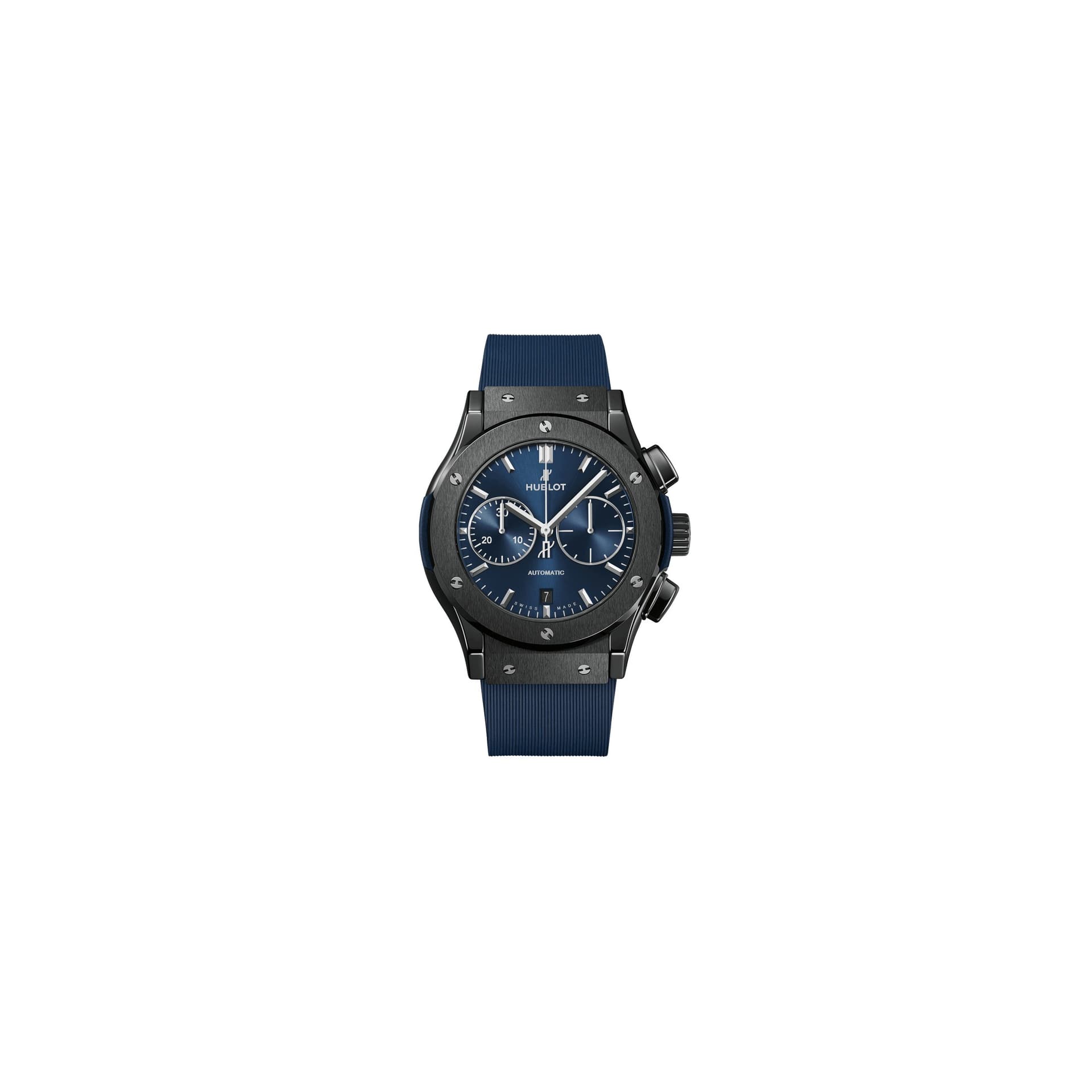 Hublot Ceramic Blue Chronograph