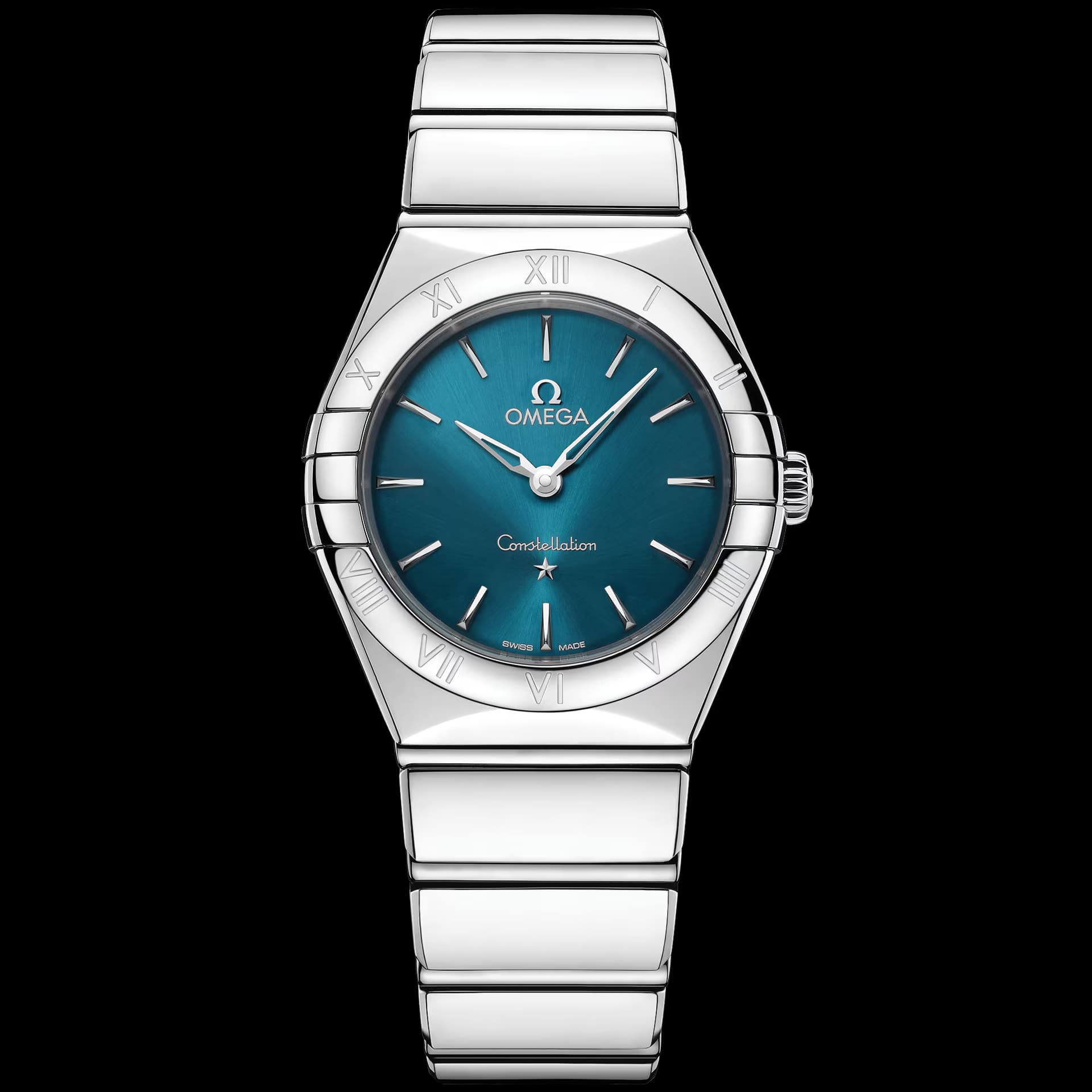 Omega Constellation 28 mm, acier sur acier