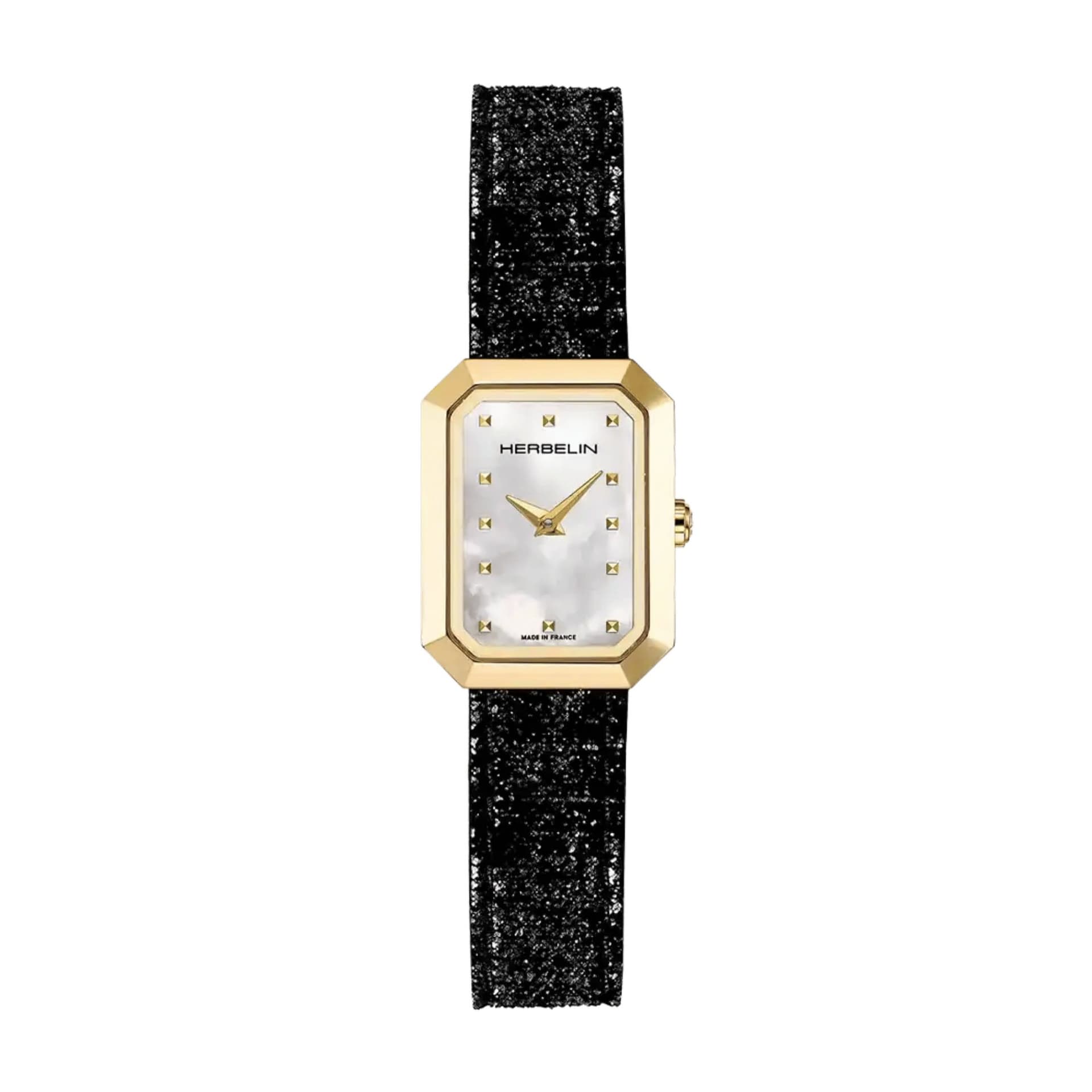 Michel Herbelin Montre michel herbelin Octogone Acier PVD Doré - 17446P19