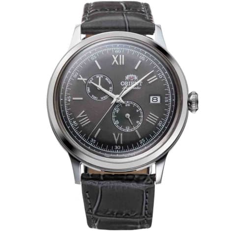 Orient Montre Orient Classic Multi-Dial Automatique Cadran Gris Bracelet Cuir - RA-AK0704N