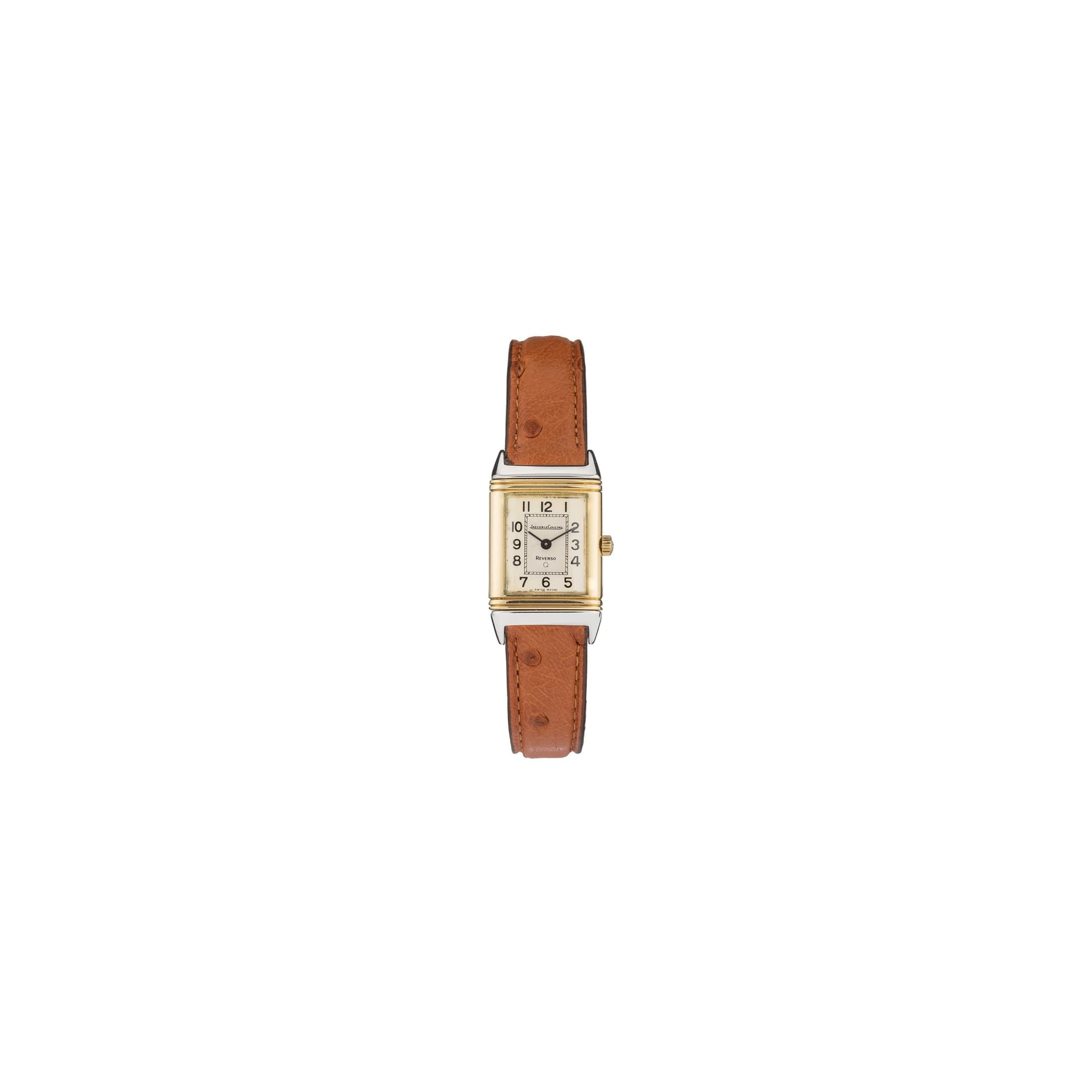 Jaeger-LeCoultre Montre Jaeger-LeCoultre Reverso Lady quartz or et acier 27 x 19 mm 1990s'