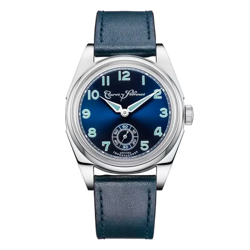 Cuervo y Sobrinos Montre Robusto Sans Souci 3162.1B