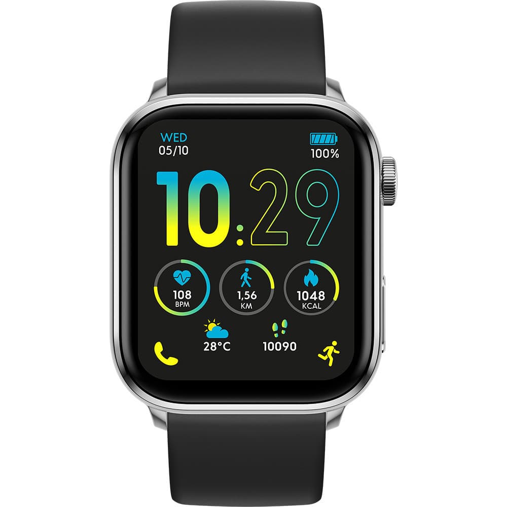 Ice Watch Montre Connectée Ice Watch Collection Ice Smart en Silicone Noir