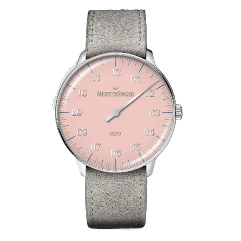 MeisterSinger Montre Neo Special Rouge clair S-NES921S