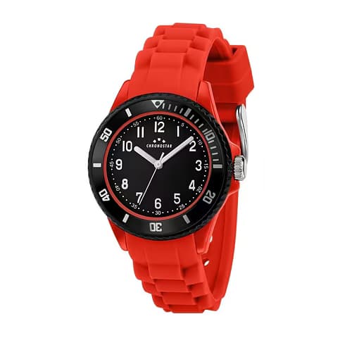 Chronostar Montre Enfant CHRONOSTAR ROCKET en Silicone Rouge