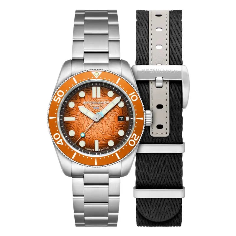 Spinnaker Montre Croft Mid-Size Automatic Dolphin Project Limited Edition SP-5177-33