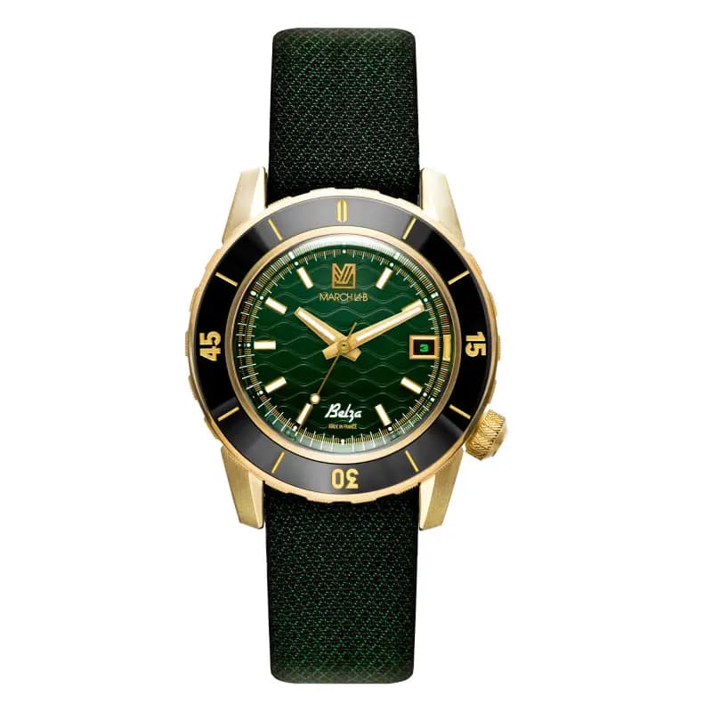 March LA.B Montre Belza Twin Green