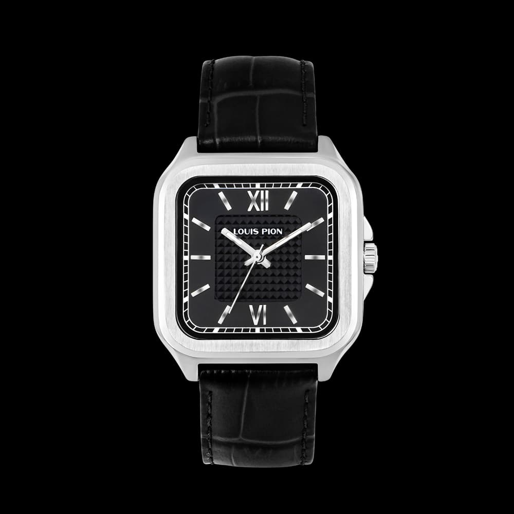 Louis Pion Montre quartz Homme Athos Or noir