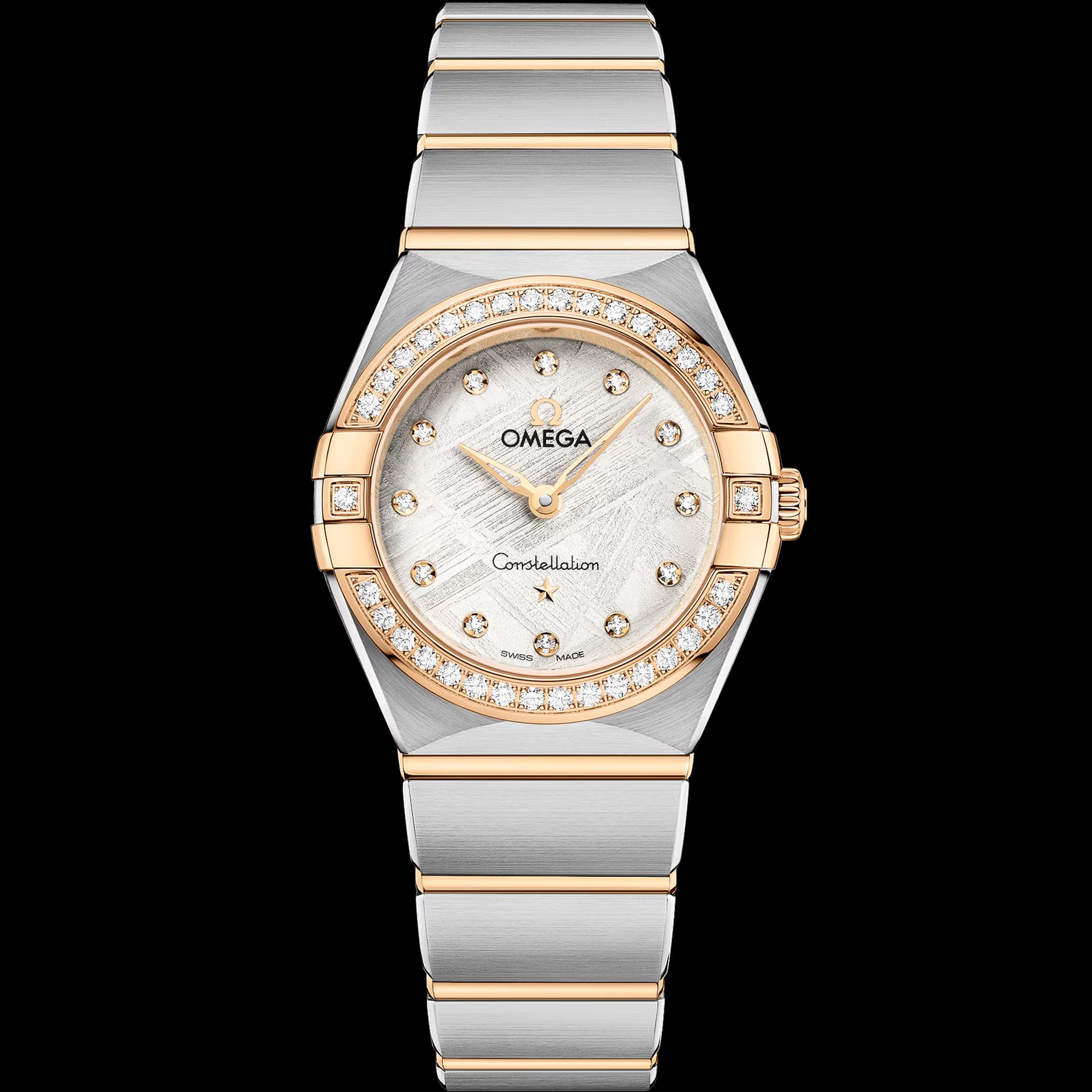 Omega Constellation 25 mm — cadran gris