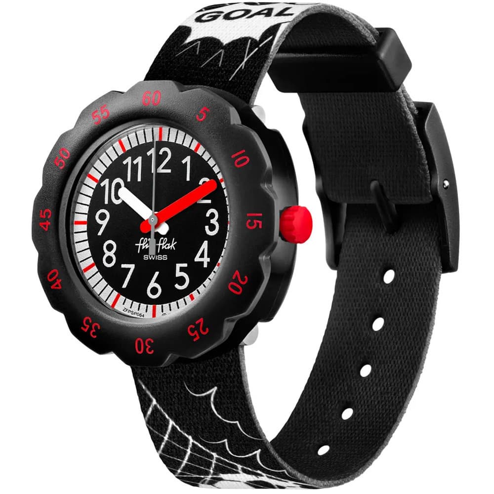 Flik Flak Montre Flik Flak Collection Sport Lovers en Biosource Noir