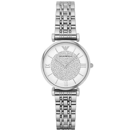 Emporio Armani Montre Analogique Femme Emporio Armani Acier Gris AR1925
