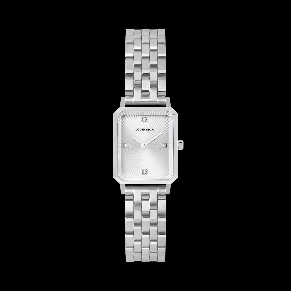 Louis Pion Montre quartz Femme Charlotte Argenté