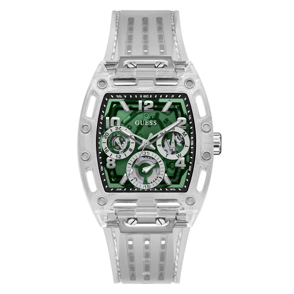 Guess Montre Guess Collection Phoenix en Silicone Transparent