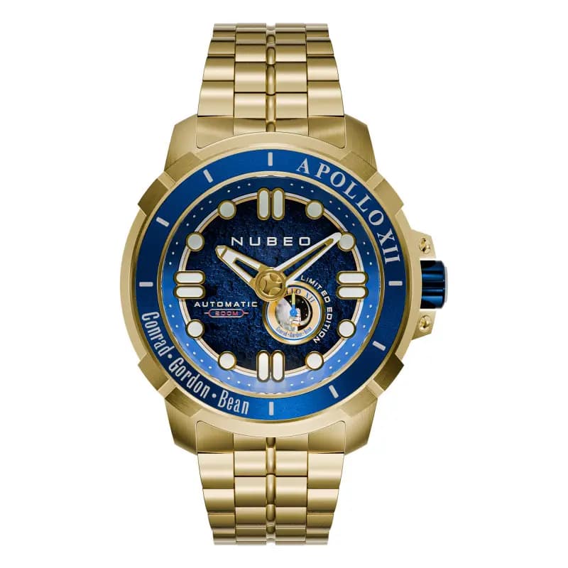Nubeo Montre Apollo 55th Automatic "Medallion Gold" Limited Edition NB-6093-44