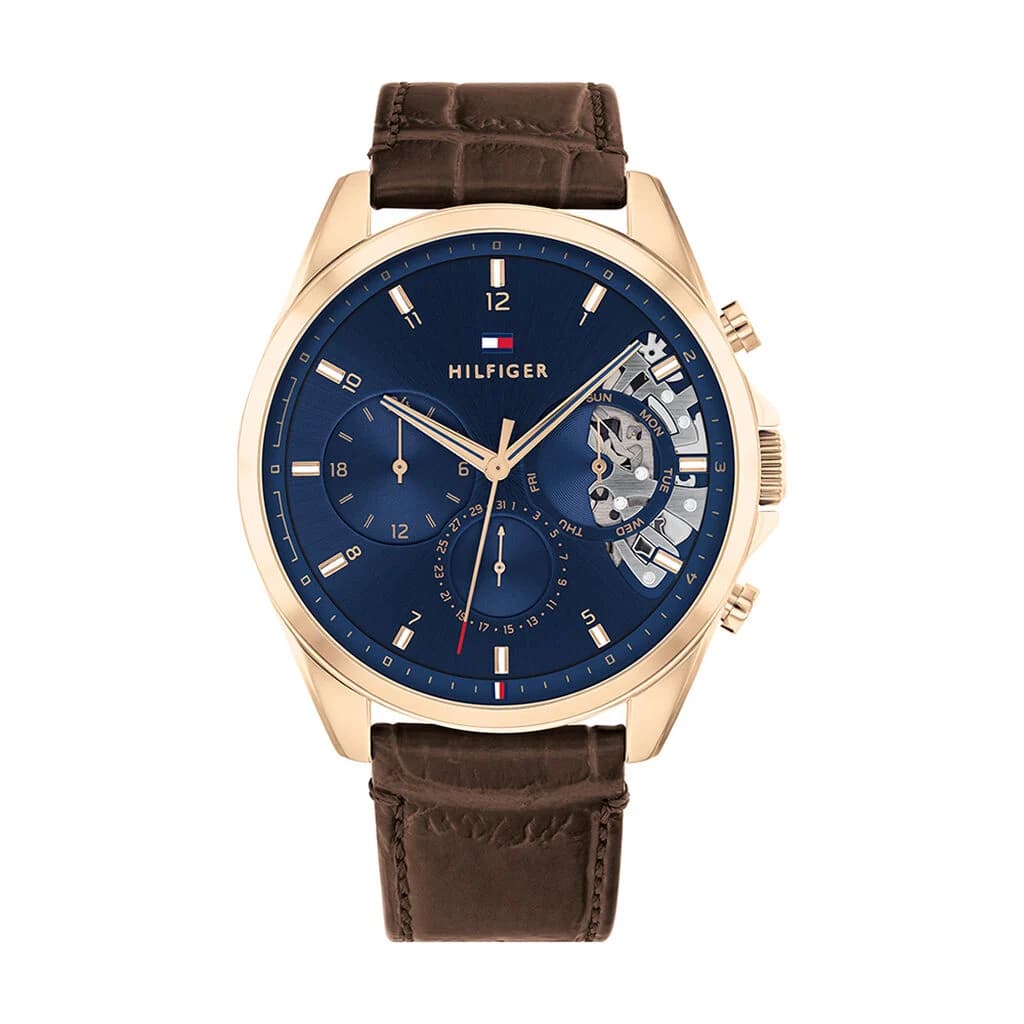 Tommy Hilfiger Montre Tommy Hilfiger Baker Bleu