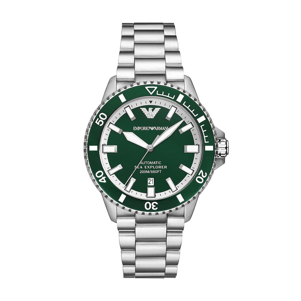 Emporio Armani Montre quartz Homme Sea explorer Vert