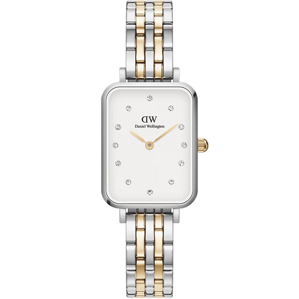 Daniel Wellington Montre Daniel Wellington Collection Quadro en Acier et PVD Bicolore