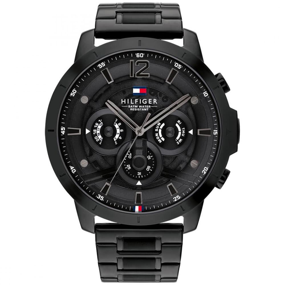 Tommy Hilfiger Montre Tommy Hilfiger en Acier et PVD Noir