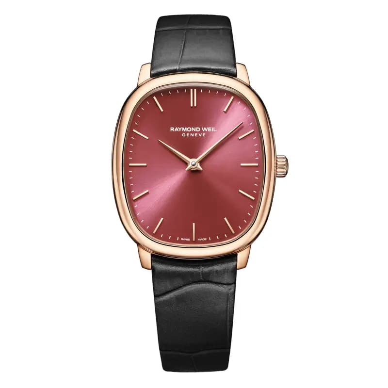 Raymond Weil Montre Toccata Heritage 33 x 38 mm - Cadran rouge 2280-PC5-45001