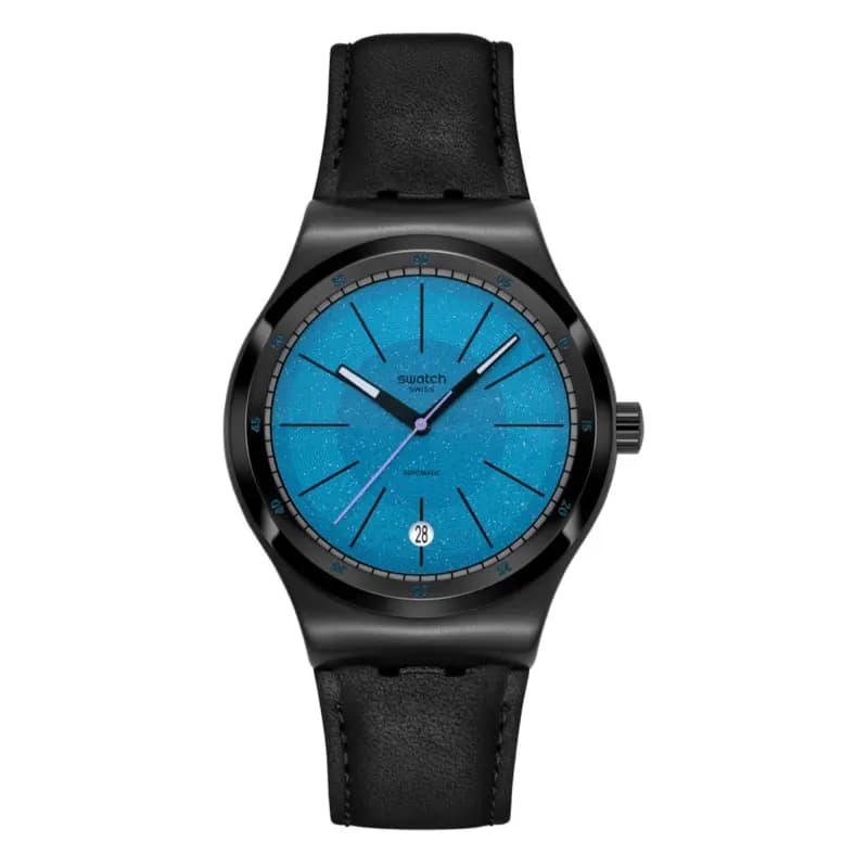 Swatch Montre Blackcloak Mechanism YIB408