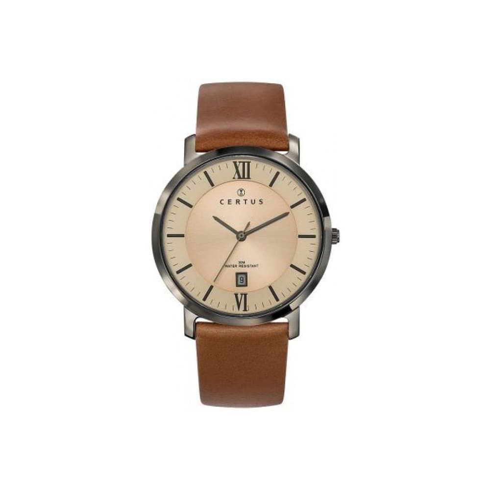 Certus Montre Certus en Cuir Marron