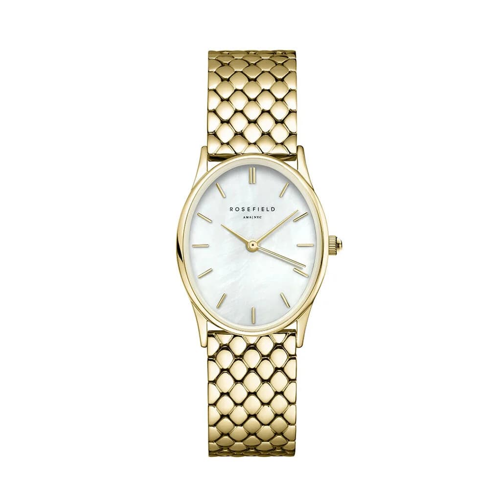 Rosefield Montre Rosefield Oval Blanc