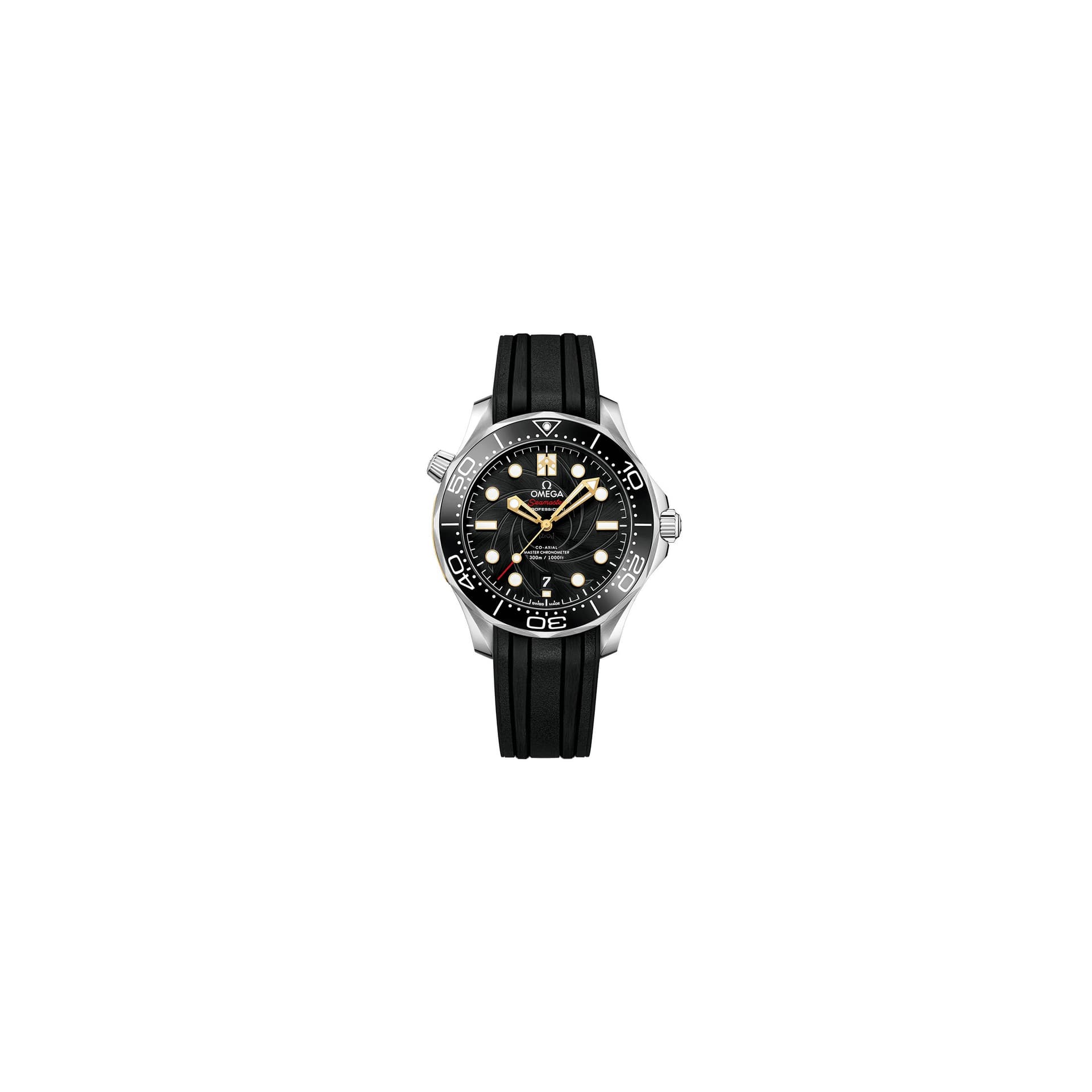 Omega Montre Omega Seamaster Diver 300m Co-Axial Master Chronometer James Bond Edition Limitée 42 mm Full Set 2019