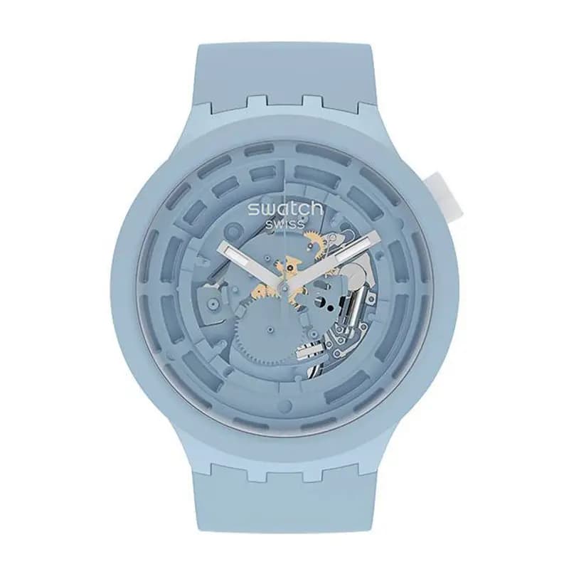 Swatch Montre Big Bold Bioceramic C-Blue SB03N100