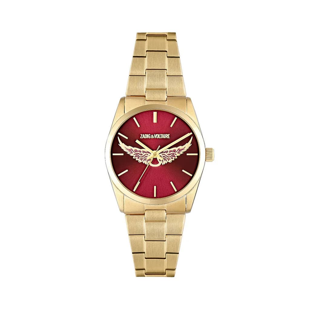 ZADIG & VOLTAIRE Montre Zadig et Voltaire Collection Zadig 36 en Acier et PVD Doré