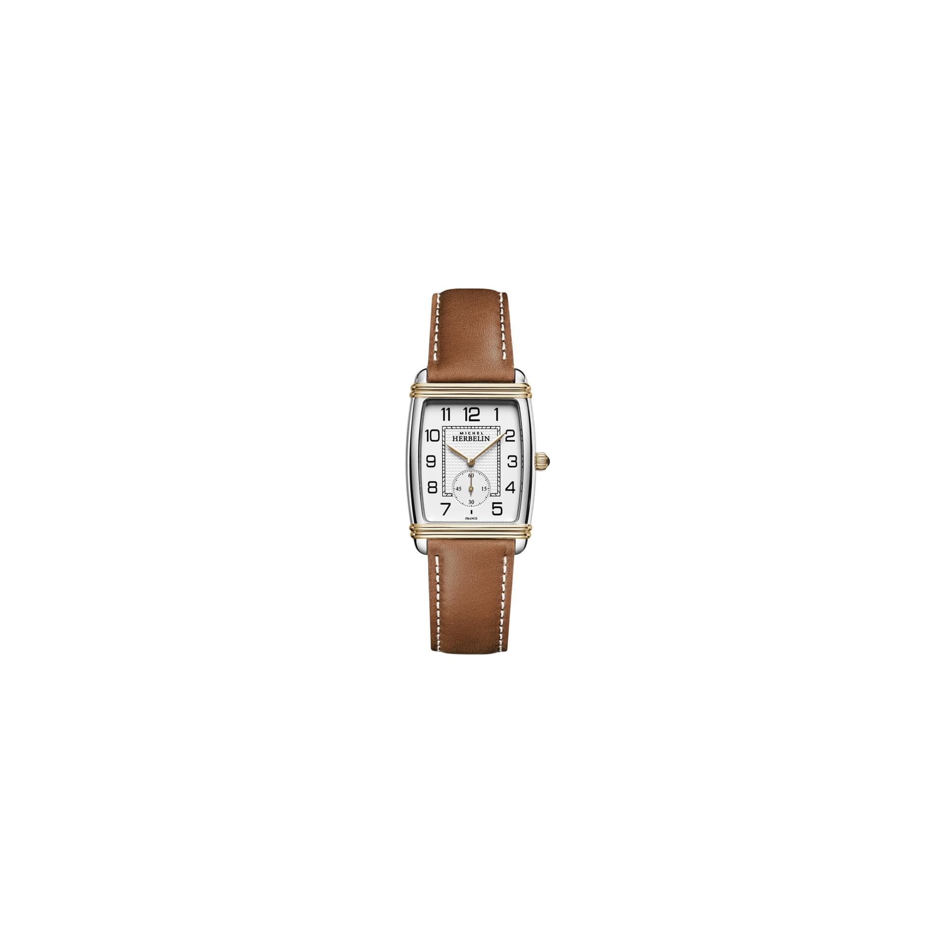 Michel Herbelin Montre michel herbelin Art déco Acier et PVD Doré - 10638/T22GO
