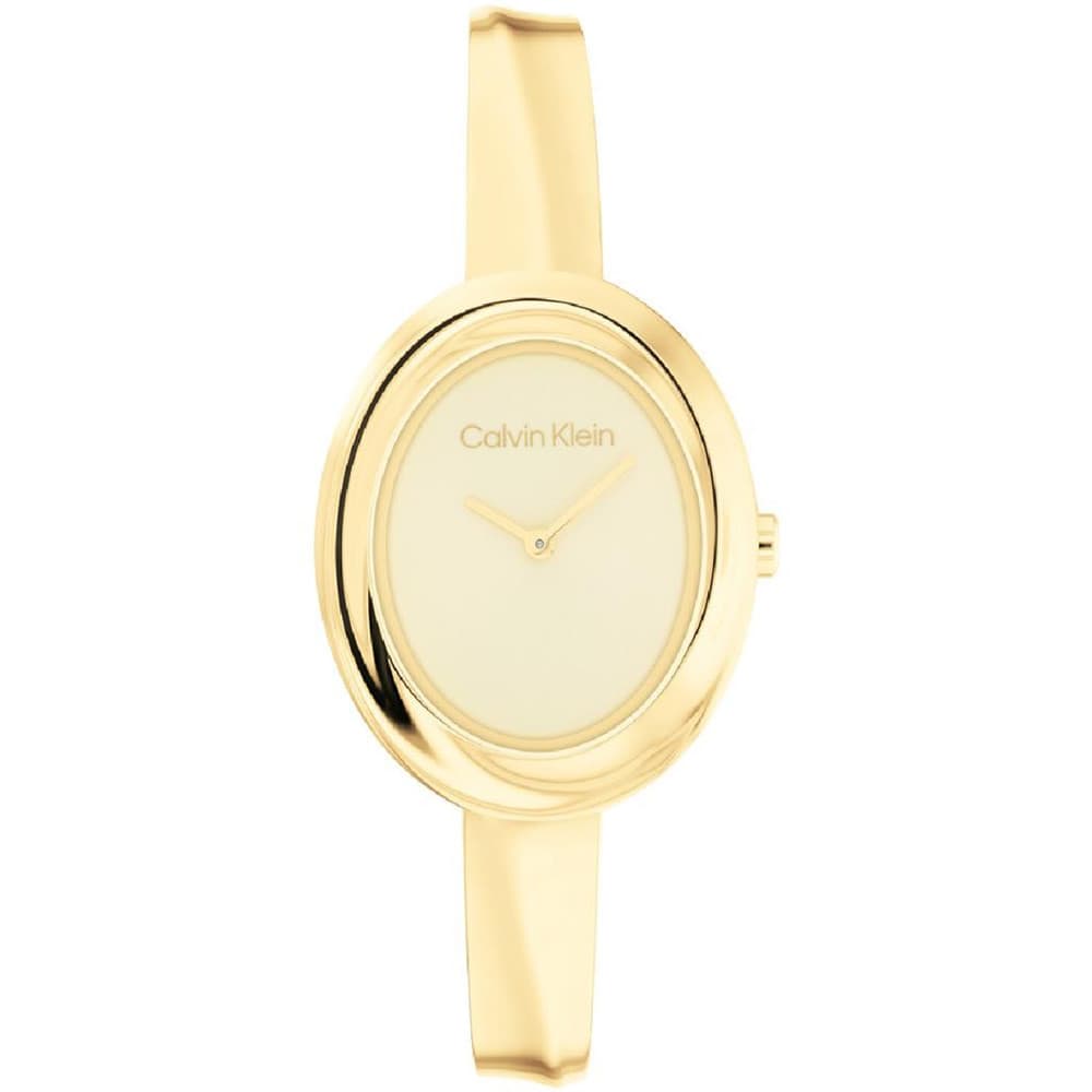 Calvin Klein Montre Calvin Klein Collection Twisted Bezel en Acier et PVD Doré