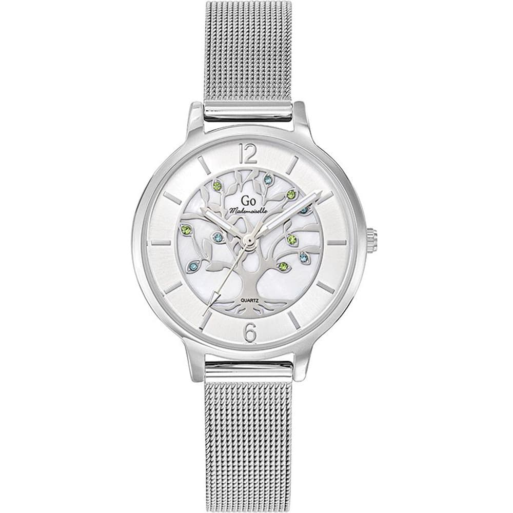 GO Mademoiselle Montre GO Mademoiselle en Métal Chromé