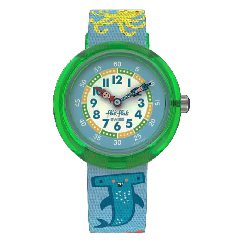 Flik Flak Montre Color in Neon Flik Flak & Faber-Castell FBNP232