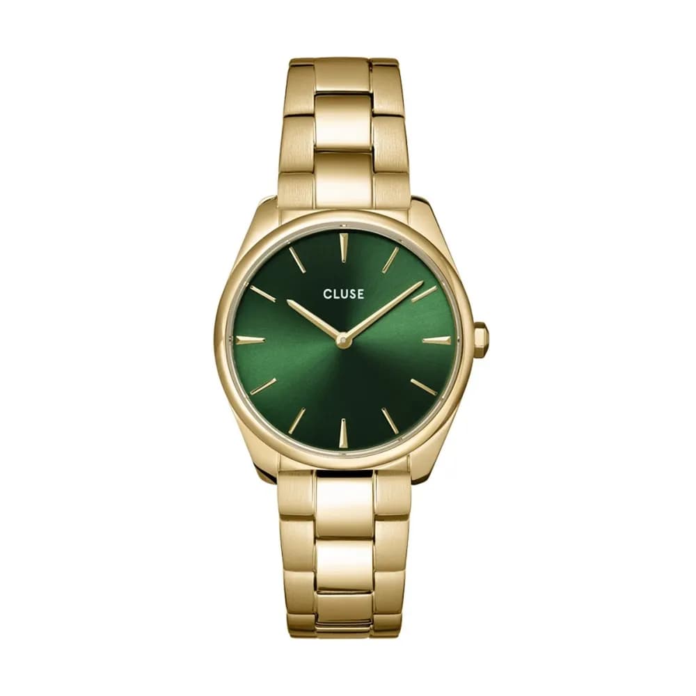 Cluse Montre quartz Femme Feroce petite Vert