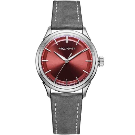 Pequignet Montre Pequignet Royale Paris Calibre Initial Cadran Rouge - 9106363