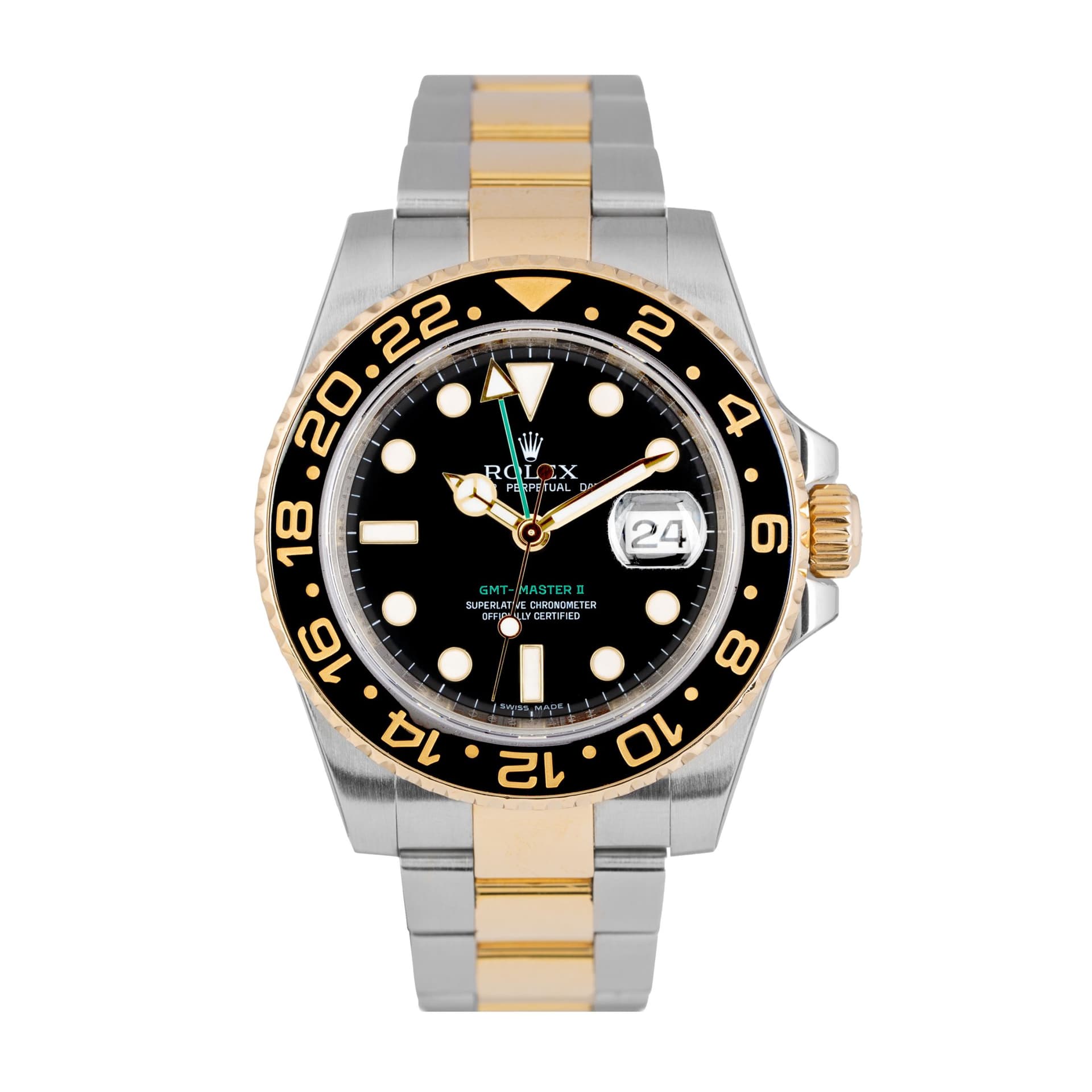 Rolex Montre Rolex GMT-Master II 116713LN automatique 40 mm Full Set 2008